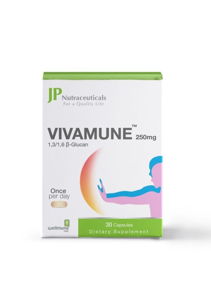 JP Neutraceuticals Vivamune 250 mg Capsule 30pcs  - Image 2