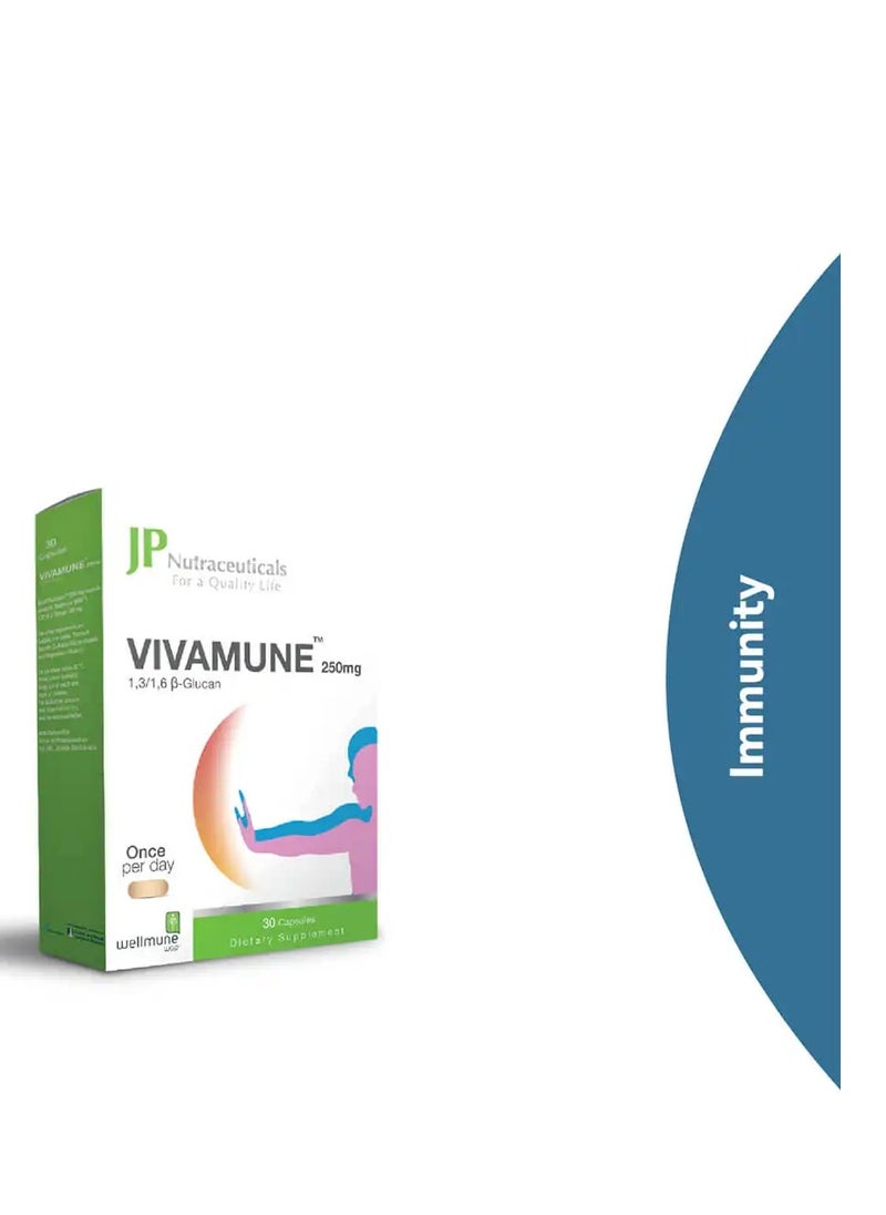 JP Neutraceuticals Vivamune 250 mg Capsule 30pcs  - Image 3