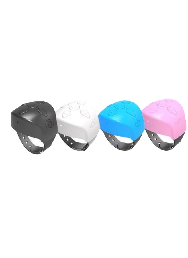 Generic - Mobile Bluetooth Remote Controller For Short Videos Selfie Page Turning Liking One-click Control Internet Celebrity Remote-Color:Black - Image 1