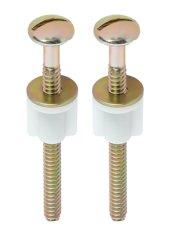 A.I.FORCE Universal Toilet Seat Bolts and Screws Replacement Kit, Heavy Duty Metal Fasteners with Plastic Nuts and Washers for Top Mount Toilet Seat Hinges, Compatible with Kohler, TOTO, American Standard - Image 1