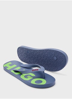 HUGO Logo Flip Flops  - Image 3
