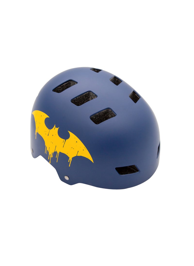 Spartan - Batman Multisport Helmet For Kids Ages 6-14 - Ideal For Cycling, Skateboarding, Skiing, Snowboarding, And More - Image 1