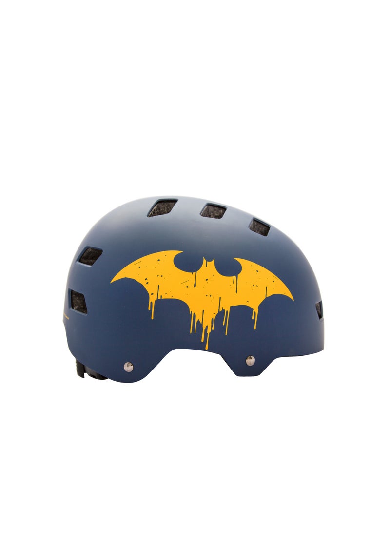 Spartan - Batman Multisport Helmet For Kids Ages 6-14 - Ideal For Cycling, Skateboarding, Skiing, Snowboarding, And More - Image 1
