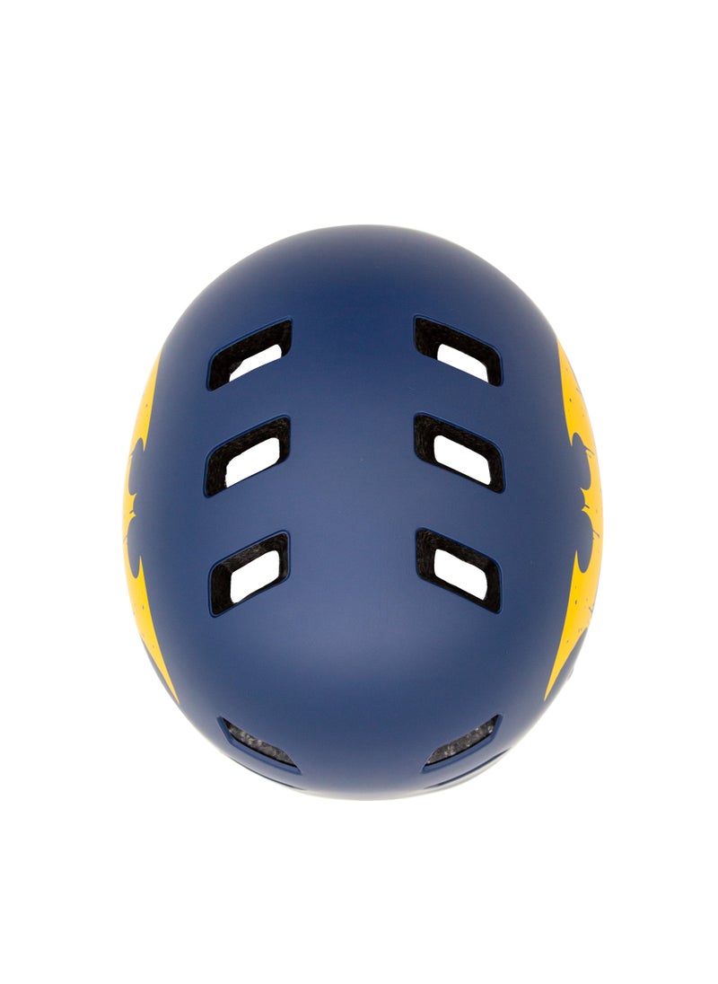 Spartan - Batman Multisport Helmet For Kids Ages 6-14 - Ideal For Cycling, Skateboarding, Skiing, Snowboarding, And More - Image 1