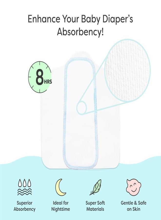 SuperBottoms New Born UNO Cloth Diaper Combo Pack - Includes 1 UNO Diaper, 1 DryFeel Magic Pad & 1 Universal Booster Pad - Reusable, Washable, Organic & Rash-Free - For Babies - 0-3M - Eco-Friendly - Image 3