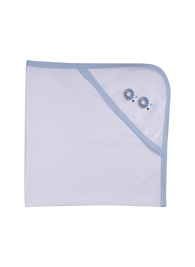 Babies Basic 7 Piece Unisex 100% Cotton Gift Set Include Bib, Pyjama, Mitten, Cap, Romper, Top And Bottom Set  - Image 4