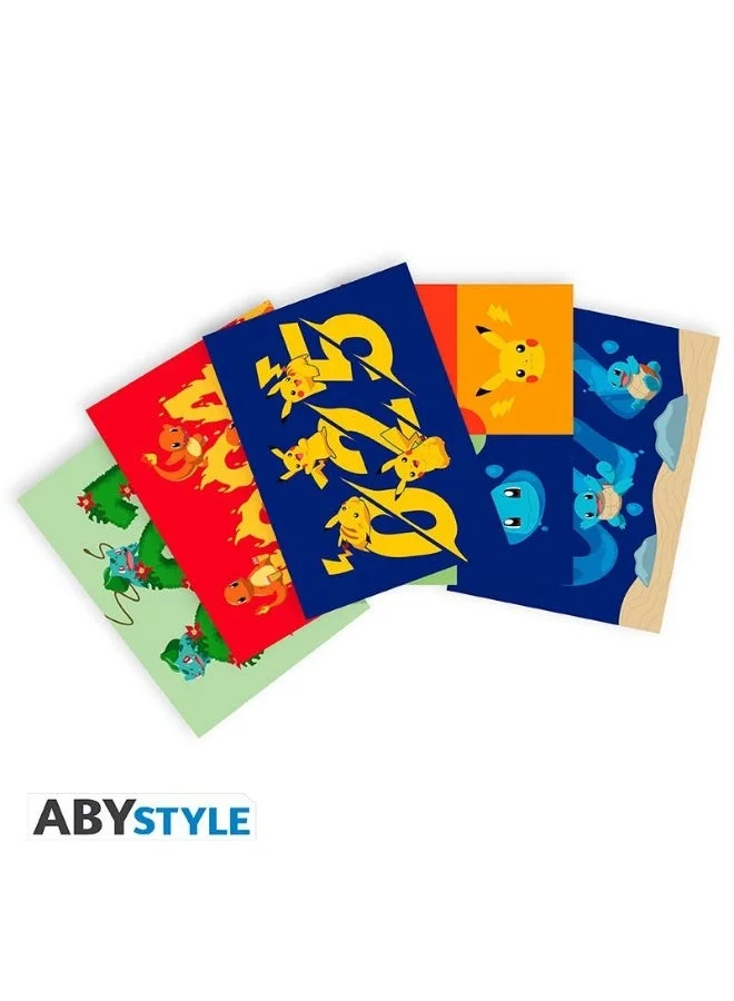 Abystyle  ABYstyle Pokémon: Pikachu (A5 Notebook + Mug320ml + Postcards) Gift Set  | Best Price UAE