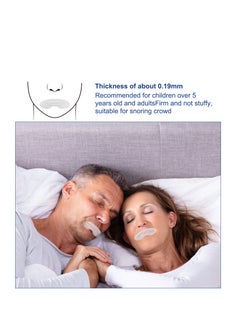 Elaimei ELAIMEI Anti Snoring Sleep Strips Disposable Mouth Strips Tape Reduce Mouth Dryness Sore Throat Snoring Solution 90pcs  - Image 4