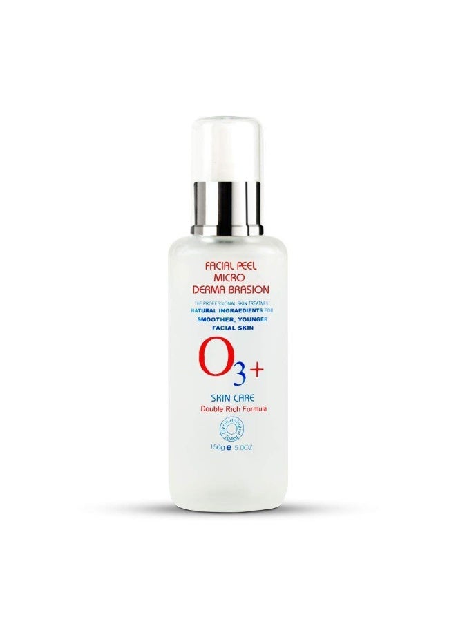 O3+ Skin Care Micro Derma Brasion Facial Peel with Double Rich Formula, 150g - Image 1