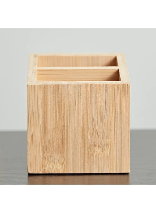 هوم بوكس منظم أقلام من خشب البامبو من ناتشورال