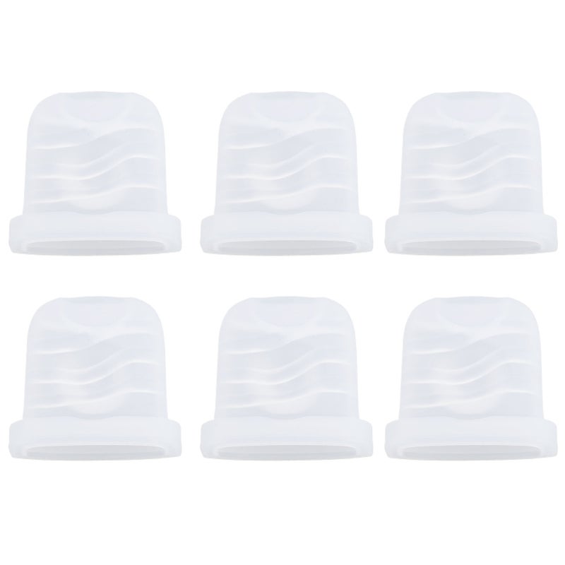 6pcs Silicone Diaphragm Breastpump Accessories Anti Backflow Replacement Diaphragm for S32 Wearable Breastpump - Image 1