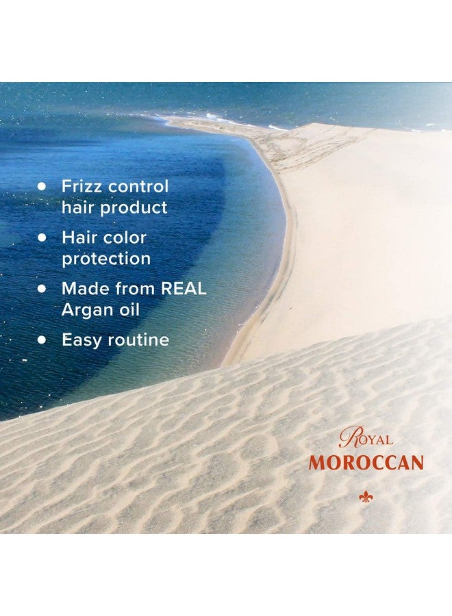 Royal Moroccan Sulfate Free Shampoo | Argan Oil Shampoo | Shampoo for Color Treated Hair | Moisturizing Shampoo Argan Oil Hair Products (500 ml 16.9 oz) - Image 3