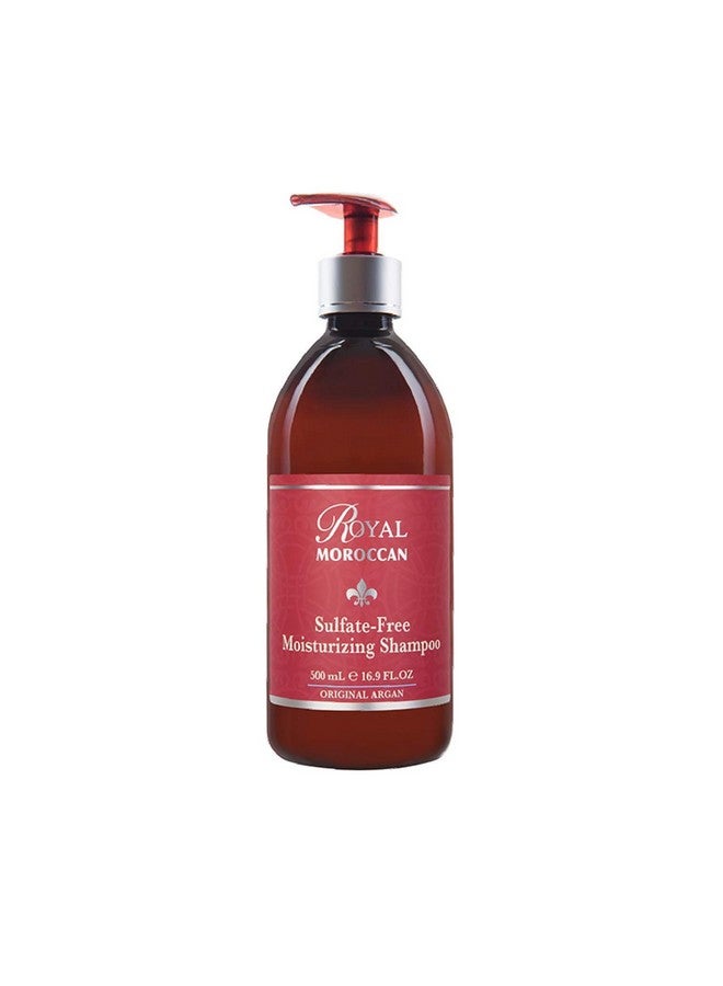 Royal Moroccan Sulfate Free Shampoo | Argan Oil Shampoo | Shampoo for Color Treated Hair | Moisturizing Shampoo Argan Oil Hair Products (500 ml 16.9 oz) - Image 1