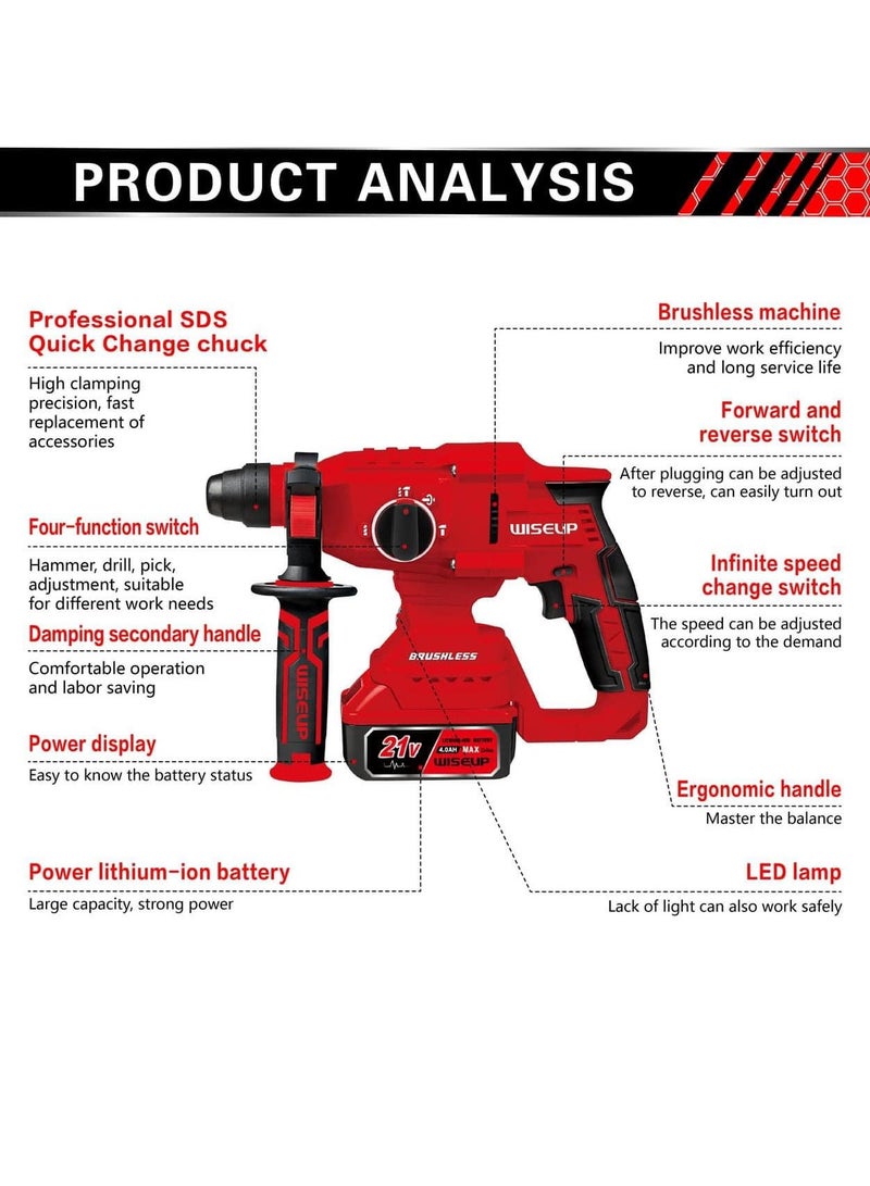 وايزأب مثقاب بطارية وايز اب - Image 3