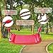 IFOYO Tree Swing Seat Swing Set Accessories for Kids Outdoor Indoor Playground Red - Image 4