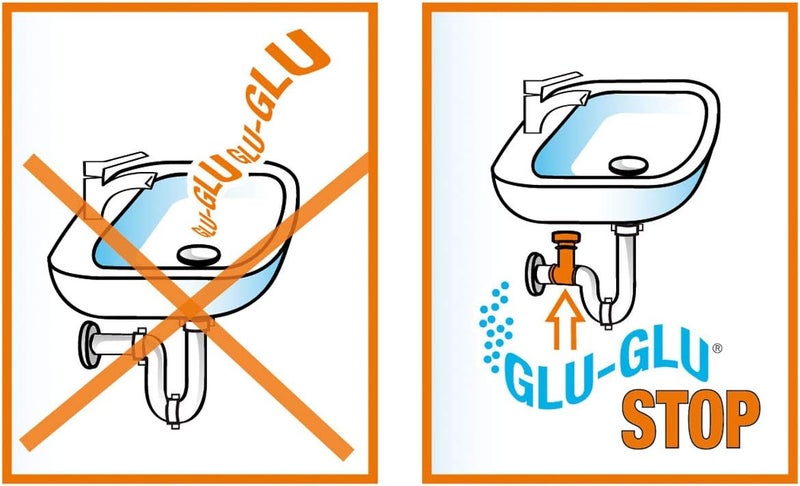 ليرا LIA15100 صمام إيقاف السيفون GLU LIA151001، أبيض - Image 5