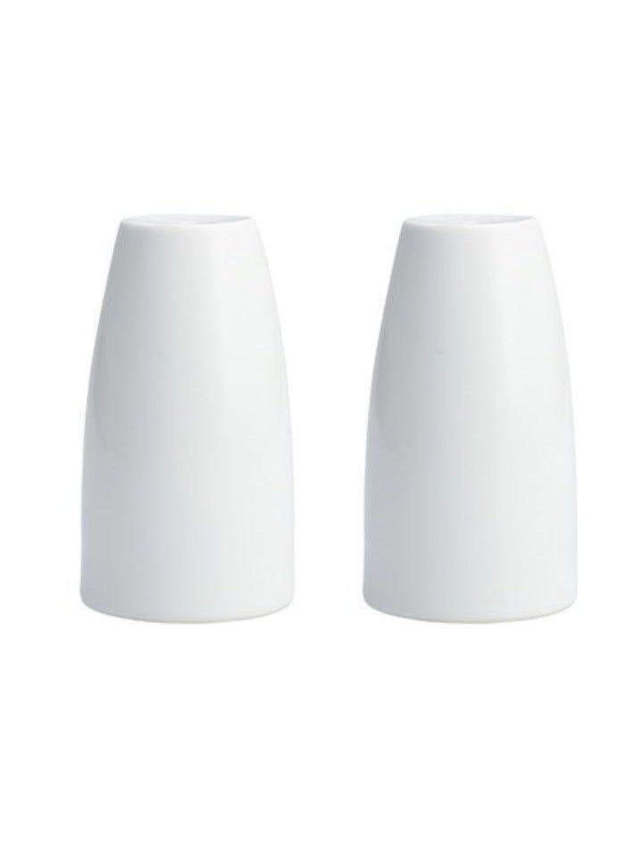 Fortessa Accessories One Hole Salt Shaker & Three Hole Pepper Shaker, 6.35cm