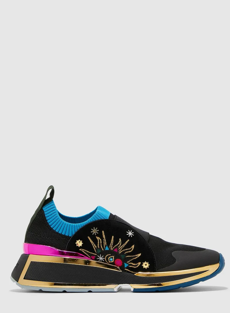 Kat Maconie Dua Knit Suede Slip On