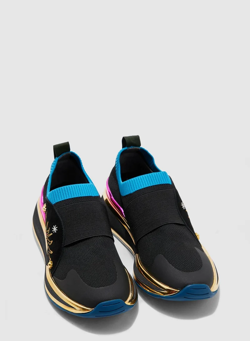 Kat Maconie Dua Knit Suede Slip On