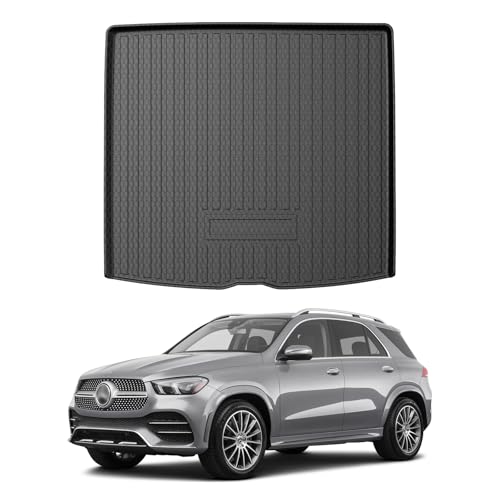 Mixsuper Custom Fit Cargo Liner for Mercedes-Benz GLE Class 2020-2025, All Weather Cargo Mat for Mercedes Benz GLE SUV 5 Passenger, Trunk Mat Anti-Slip Rear Trunk Liner Black - Image 1