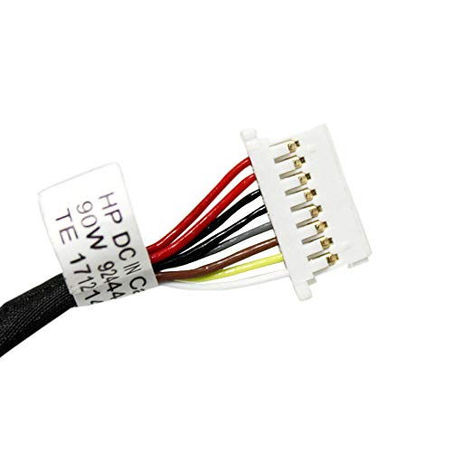 Suyitai for HP Probook 430 440 445 445R 450 470 G6 430 435 440 445 450 455 470 475 G7 924444-F30 924444-Y30 924444-T30 924444-S30 L01048-001 AC DC Power Jack Cable Harness Charging Port Connector (5CM - Image 3