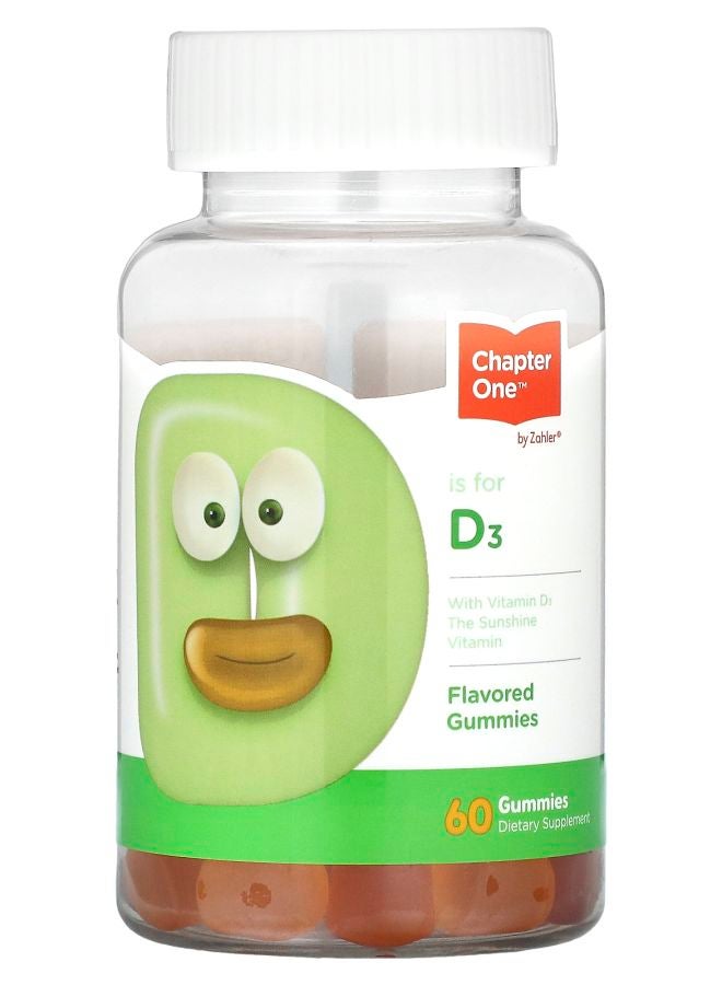 Chapter One Vitamin D3 60 Gummies