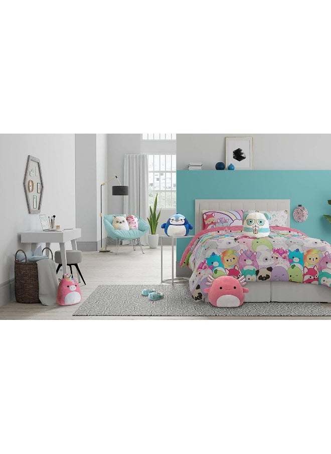 Franco - Franco Squishmallows Bedding Super Soft Comforter and Sheet Set with Sham, 7 Piece Queen Size - Image 1