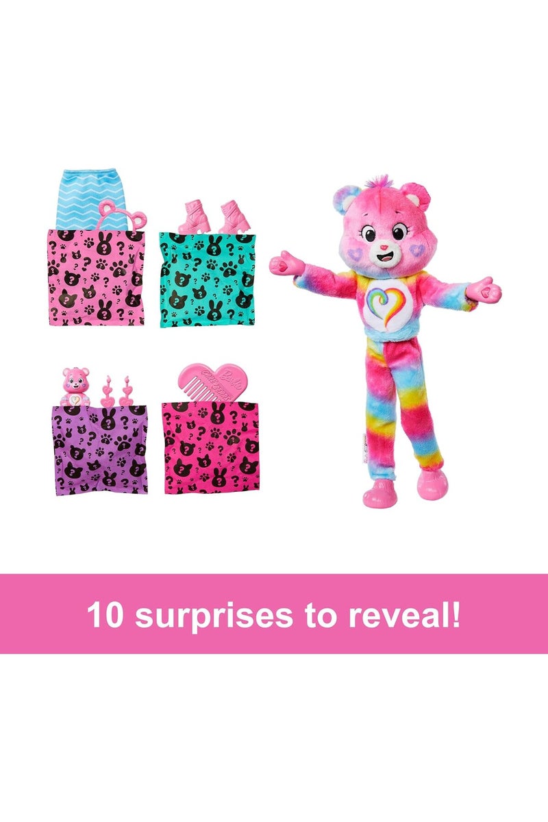 Barbie® Cutie Reveal Care Bears Series 2 - Togetherness Bear (Light Skin) - Image 2