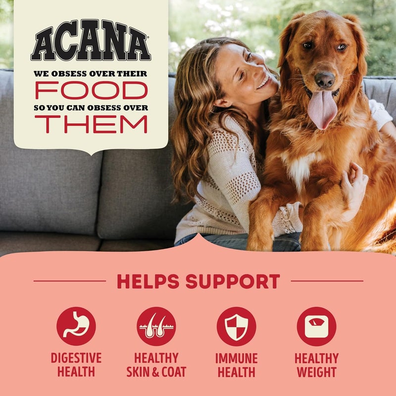 ACANA Grain Free Dry Dog Food Red Meat Recipe 25lb - Image 4