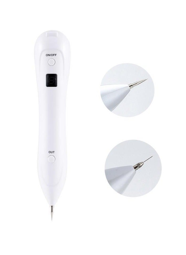 Beauty Mole Removal Sweep Spot Pen with 9 Modes and LCD Display Replaceable Needle, USB Rechargeable Mole Removal Pen Skin Tag Removal Tool for Wart Spot Tattoo Body Freckles - Image 1