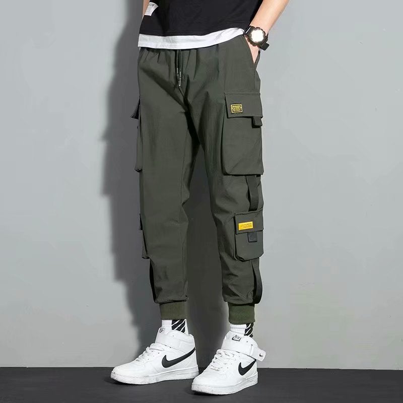 Ins High Street Functional Overalls Trendy Brand Hip-Hop Casual Trousers For Men And Women - Image 1
