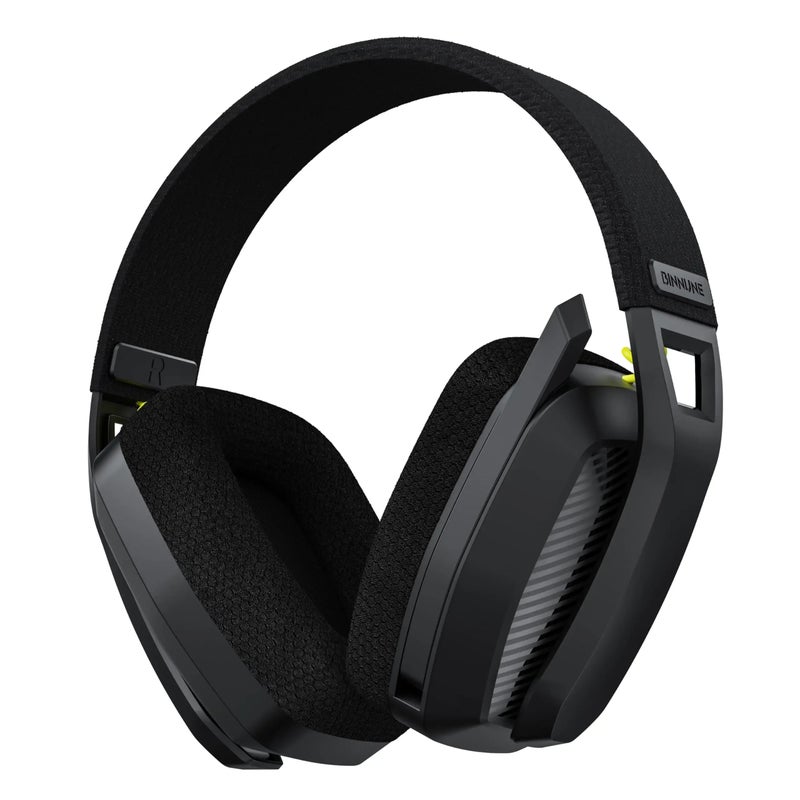 Binnune BW06 2.4GHz Bluetooth Gaming Headset with Mic for PS5 PS4 PC Mac Playstation Wireless Gaming Headphone with Microphone, Black 8490737 - Image 1