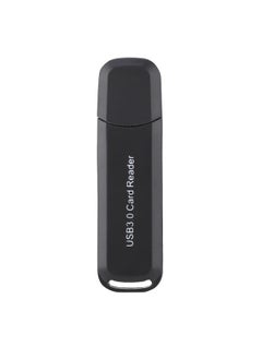 USB3.0 Secure Digital Memory Card&TF Card High Speed Multi-Functional Card Reader(Black)