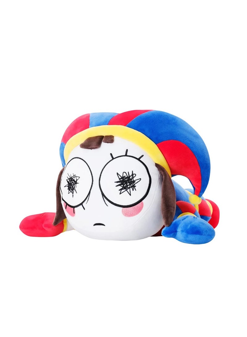 general Popular animation amazing digital circus series character dolls, cute clown plush toys, charming clown plush toy dolls, very suitable for home decoration, the best gift for loved ones (43cm) - Image 1