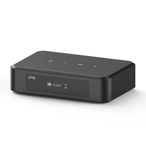 Arylic LP10 Wireless Music Streamer Supports AirPlay 2 Apple Home and Spotify Tidal Connect Multiple Streaming Options5G WiFi and Bluetooth Preamplifier with App Remote Control - Image 1