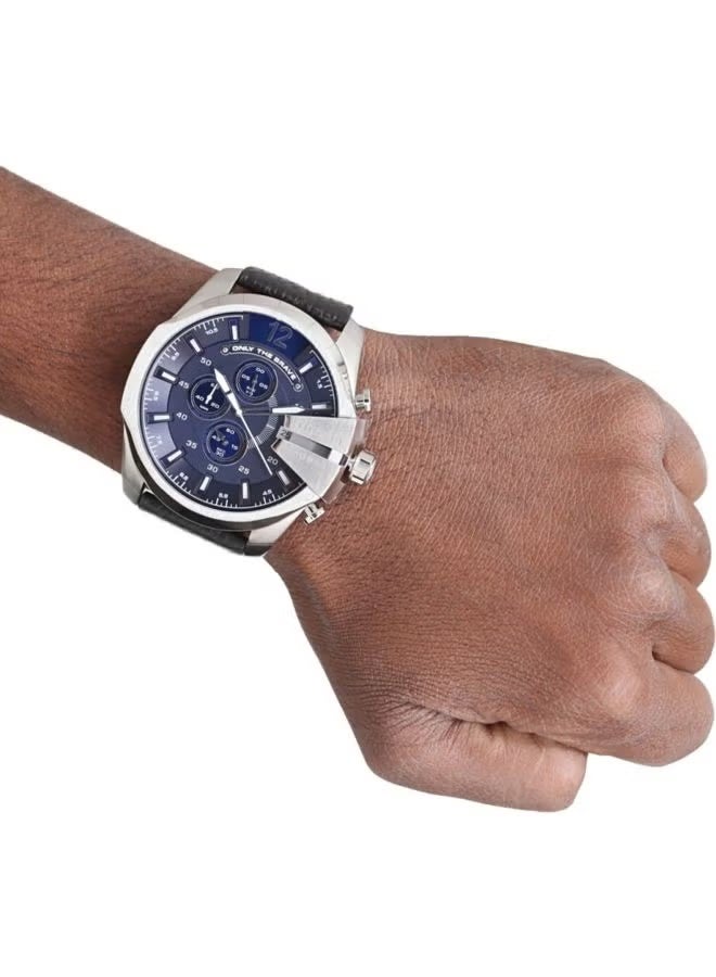 DIESEL DIESEL Men's Mega Chief Water Resistant Chronograph Watch DZ4423 - Image 3