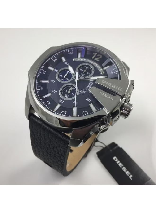 DIESEL DIESEL Men's Mega Chief Water Resistant Chronograph Watch DZ4423 - Image 4