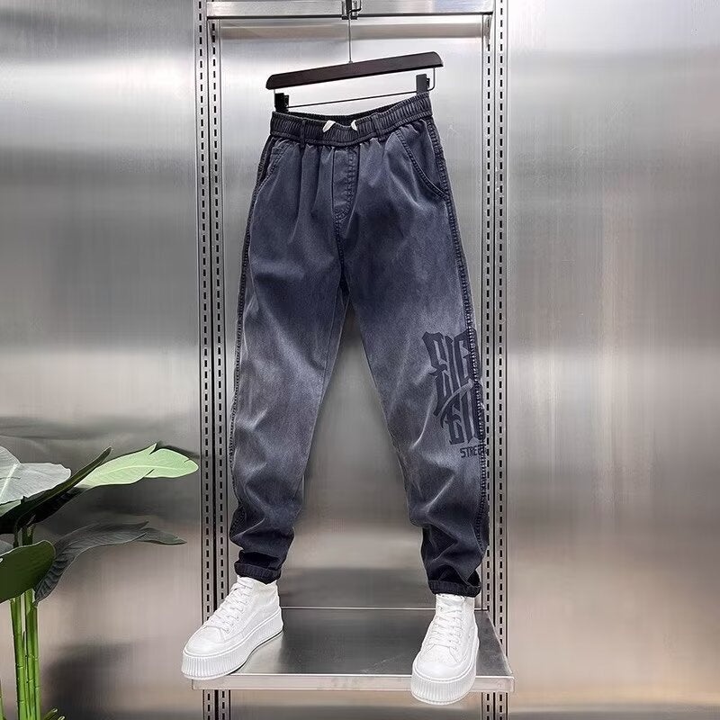 Unisex Classic Denim Jeans Loose Fit Daily Outdoor Wear - Image 5