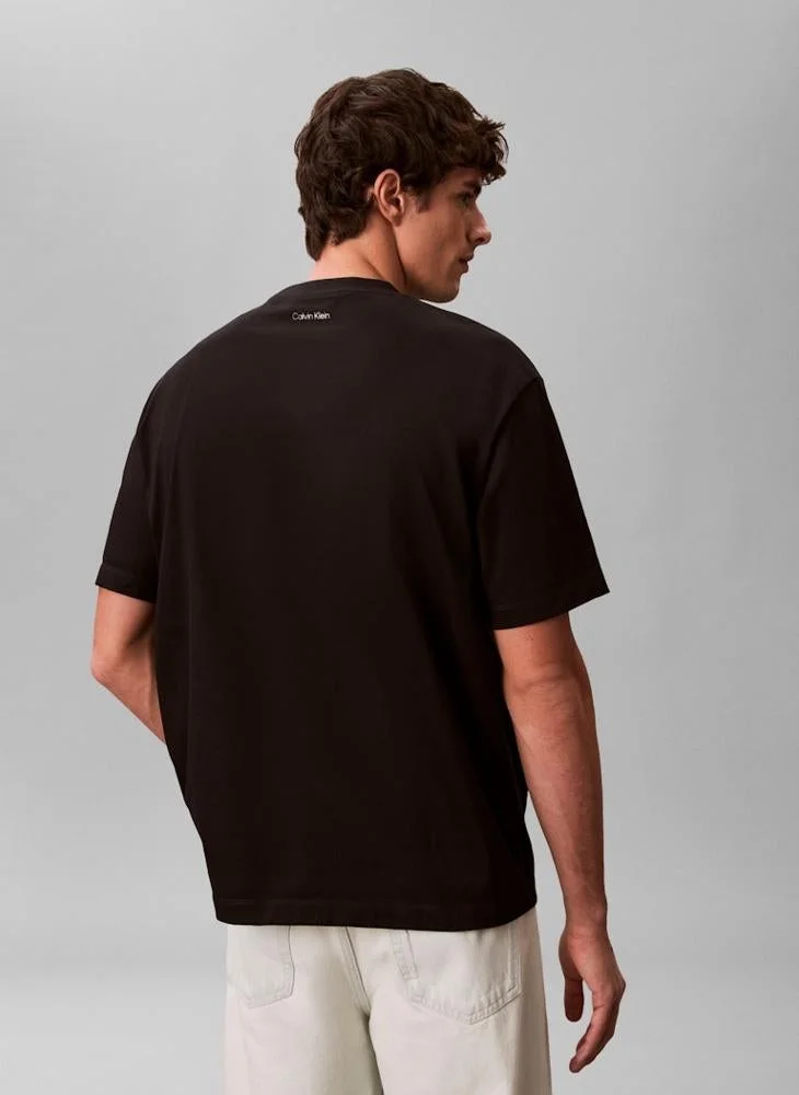 Calvin Klein Jeans 16S April Graphic Crew Neck T-Shirt