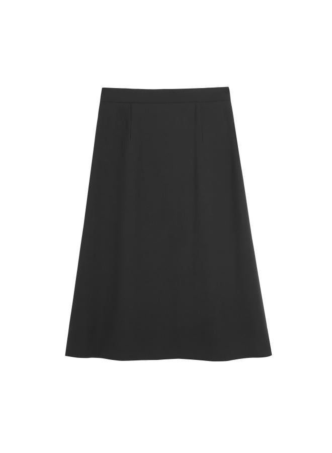 Summer Chubby Girls Plus Size Women's Clothing Loose High Waist Loose Waist Tight Waist Straight Tube Long Casual Skirt 62427