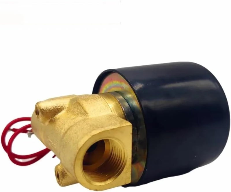 Solenoid Valve Normally Closed Brass DN06/08/10/15/20/25 1/4" 3/8" 1/2" 3/4" 1" 12V 220V 24v Pneumatic for Water Oil Helium Gas(DN25,G_220V_Copper Body) - Image 4
