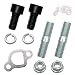 YGQ Exhaust Muffler Pipe Mounting Hardware Studs Bolt kit with Gasket for Coleman CT200U BT200X Baja MB200 Axis M200 Mini Bike KT196 Go Kart Predator 212cc Hisun 196cc Engine - Image 2