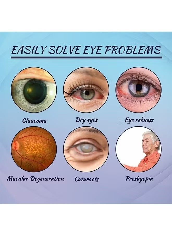 إيلهو NH قطرات العين المرطبة الطبيعية 10 قطع | لتخفيف الجفاف والإجهاد، تغذي العينين | خالية من المواد الحافظة - Image 5