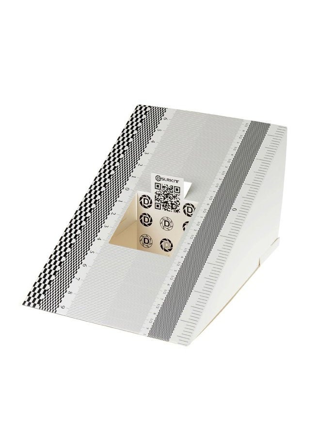 DSLRKIT Auto Focus Lens Calibration Tool (Pack of 6), White, Compatible with Nikon F, Canon EF/EF-S, Sony E - Image 1