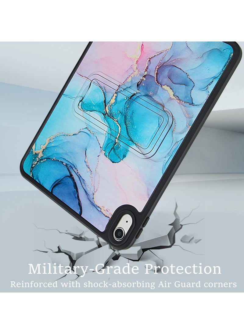 عام غطاء متوافق مع Huawei MatePad 11.5S - حامل ماتي مقاوم للانزلاق - تصميم رخامي أنيق - غلاف مضاد للصدمات - Image 4