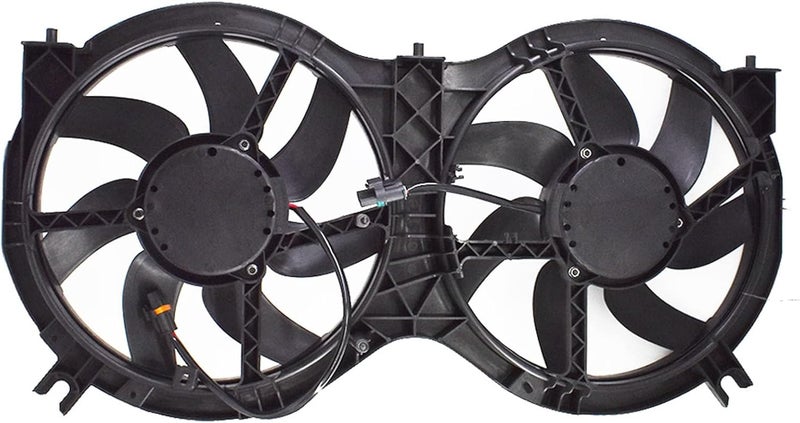 LABLT Radiator and Condenser Fan Replacement for Nissan Pathfinder 2013-2019 Infiniti JX35 QX60 - Image 2