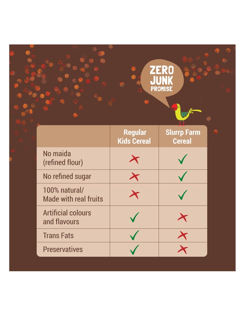 Slurrp Farm No Added Sugar  No Salt Sprouted Ragi Powder 100% Natural Ragi Flour Nachni Flour RagiSatva Kodra Taidalu Kezhvaragu Finger Millet Flour No Milk  250 g - Image 3