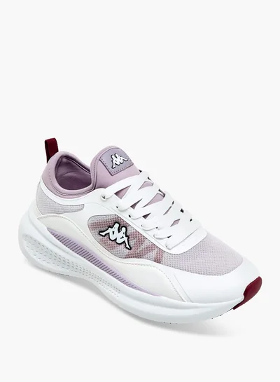 كابا Women's Logo Print Sports Shoes with Lace-Up Closure