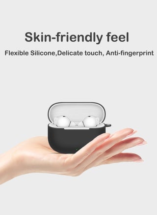 حافظة سيليكون أنيقة واقٍ مع غطاء سلسلة مفاتيح لسماعات HUAWEI FreeBuds SE 4 ANC - view 3