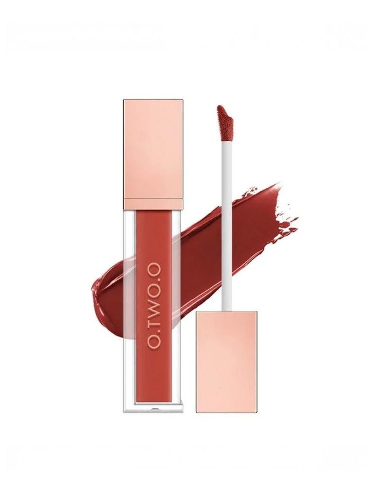 O.TWO.O Matte Waterproof Liquid Lipstick 12 Tawny Dusty Orange 5g - Image 1